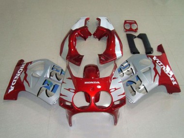 Buy 1988-1989 Honda CBR250RR MC19 Motorcycle Fairings - Silver White Red Canada