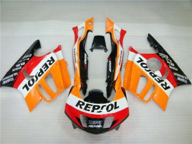 Buy 1995-1996 Honda CBR600 F3 Motorcycle Fairing - Orange White Red Glossy Black Repsol Canada