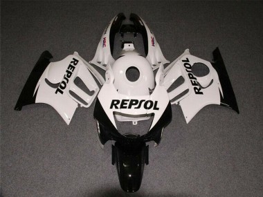 Buy 1997-1998 Honda CBR600 F3 Motorcycle Fairings - White Glossy Black Repsol Canada
