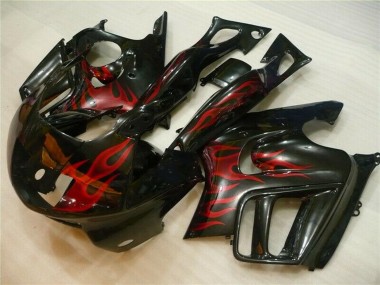 Buy 1995-1996 Honda CBR600 F3 Motorcycle Fairings - Glossy Black Red Flame Canada