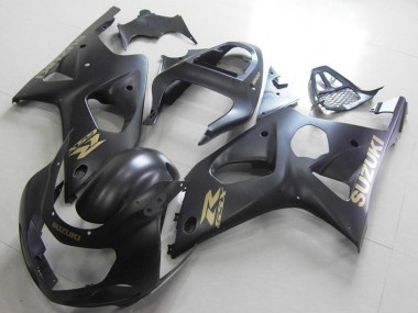 Buy 2000-2002 Suzuki GSXR 1000 Motorcycle Fairings - Matte Black Gold Decal Canada