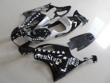 Buy 2000-2006 Honda VTR1000 Motorcycle Fairings - Glossy Black White SevenStars Canada