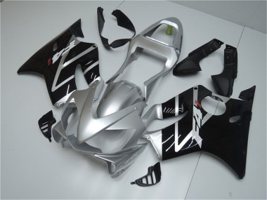 Buy 2001-2003 Honda CBR600 F4i Motorcycle Fairing - Silver Glossy Black Canada