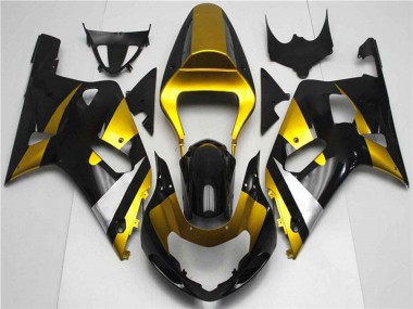 Buy 2001-2003 Suzuki GSXR 600/750 Motorcycle Fairings - Gold Silver Glossy Black Canada