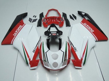 Buy 2003-2004 Ducati 749 Motorcycle Fairings - White Red Green Glossy Black Canada