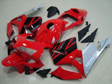 Buy 2003-2004 Honda CBR600RR Motorcycle Fairings - Red Silver Glossy Black Canada