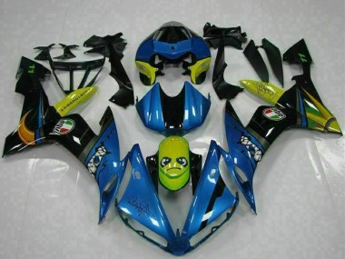 Buy 2004-2006 Yamaha YZF R1 Motorcycle Fairings - Blue Yellow Shark Canada