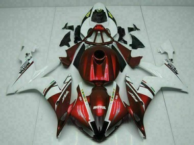 Buy 2004-2006 Yamaha YZF R1 Motorcycle Fairings - White Red Yellow Motul 46 Canada