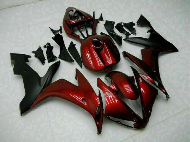Buy 2004-2006 Yamaha YZF R1 Motorcycle Fairings - Maroon Red Matte Black Canada