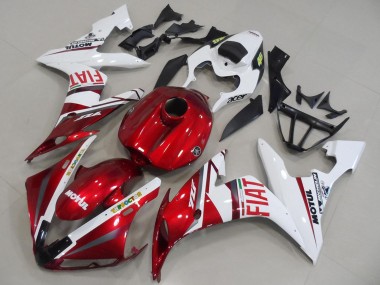 Buy 2004-2006 Yamaha YZF R1 Motorcycle Fairings - White Red Fiat Motul Canada