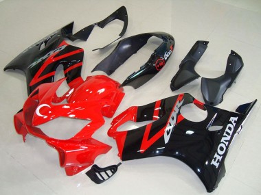 Buy 2004-2007 Honda CBR600 F4i Motorcycle Fairing Kits - Red Glossy Black Canada