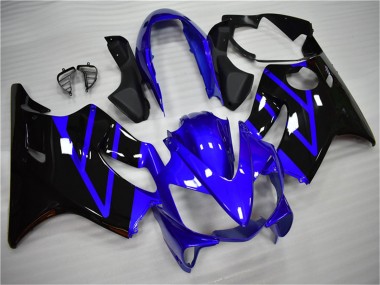 Buy 2004-2007 Honda CBR600 F4i Motorcycle Fairing Kits - Blue Glossy Black Canada
