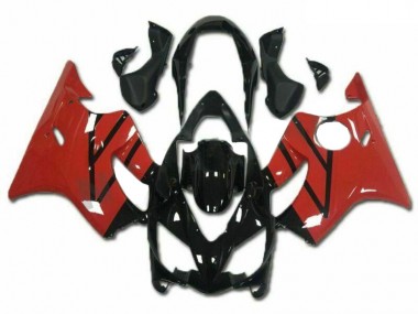 Buy 2004-2007 Honda CBR600 F4i Motorcycle Fairings Kits - Red Glossy Black Canada