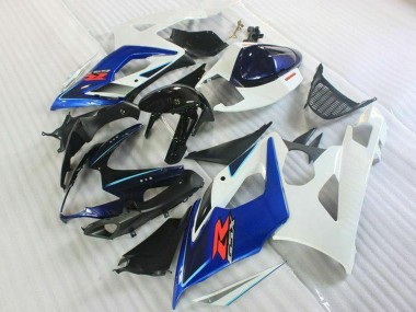 Buy 2005-2006 Suzuki GSXR 1000 Motorcycle Fairing Kits - White Blue Glossy Black Canada