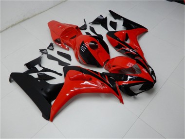 Buy 2006-2007 Honda CBR1000RR Motorcycle Fairings Kits - Red Glossy Black Canada