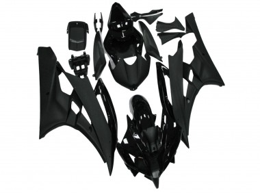 Buy 2006-2007 Yamaha YZF R6 Motorcycle Fairing - Glossy Black Matte Black Canada