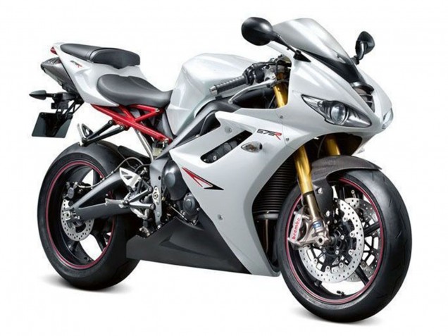 2006-2008 Triumph Daytona 675 Triple Motorcycle Fairing - White Canada