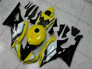 Buy 2008-2016 Yamaha YZF R6 Motorcycle Fairings - Yellow White Glossy Black Canada
