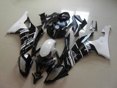 Buy 2008-2016 Yamaha YZF R6 Motorcycle Fairing - White Glossy Black Canada
