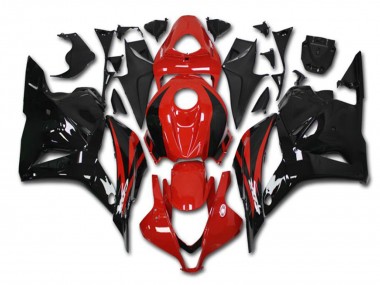 Buy 2009-2012 Honda CBR600RR Motorcycle Fairing Kits - Red Glossy Black Canada