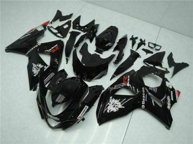 Buy 2009-2016 Suzuki GSXR 1000 Motorcycle Fairings - Glossy Black Red Beacon Motul Canada
