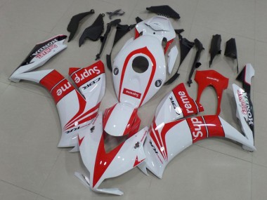 Buy 2012-2016 Honda CBR1000RR Motorcycle Fairings - White Red Black Supreme Canada