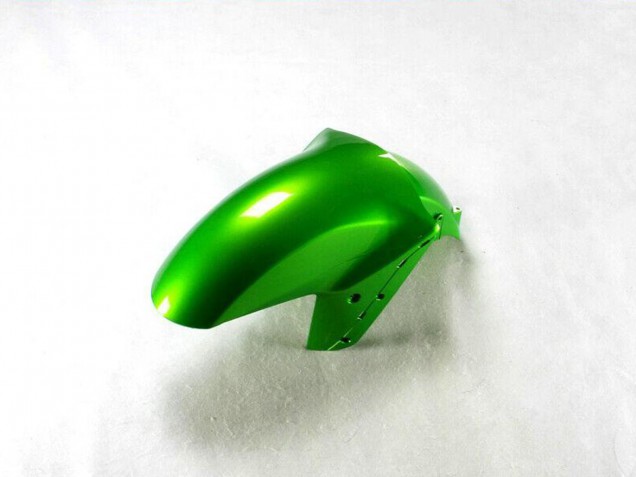 2012-2024 Kawasaki ZX14R ZZR1400 Motorcycle Fairing - Green Glossy Black Canada