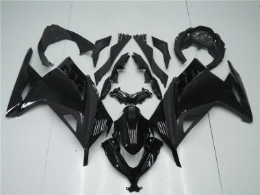 Buy 2013-2024 Kawasaki Ninja 300 EX300R Motorcycle Fairings - Glossy Black Matte Black Canada