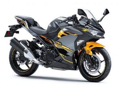 Buy 2018-2024 Kawasaki EX400 Motorcycle Fairings - Black Grey Orange Canada