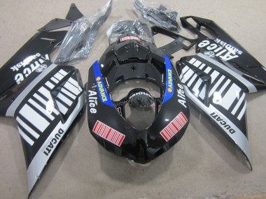 Buy 2007-2014 Ducati 848 1098 1198 Motorcycle Fairings - Silver Red Blue Glossy Black Alice Canada