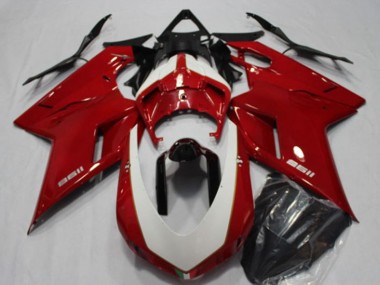 Buy 2007-2014 Ducati 1198 Motorcycle Fairings - Red Canada