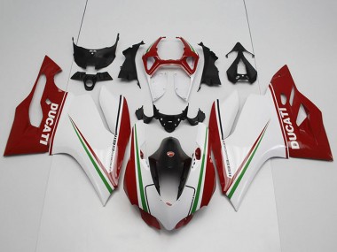 Buy 2011-2014 Ducati 1199 Bike Fairings - White Red Black Green Canada