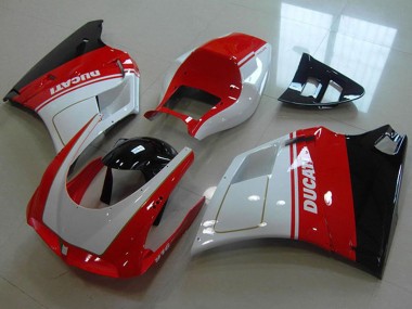 Buy 1993-2005 Ducati 916 Motorcycle Fairings - White Red Glossy Black Canada