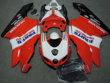 Buy 2003-2004 Ducati 749 999 Motorcycle Fairings - White Red Glossy Black Parts Unlimited Canada