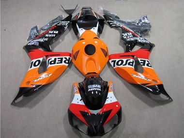 Buy 2006-2007 Honda CBR1000RR Motorcycle Fairings Kits - Orange White Red Glossy Black Repsol Canada