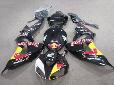 Buy 2006-2007 Honda CBR1000RR Motorcycle Fairings - Glossy Black Yellow White Red Bull Canada
