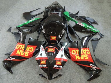 Buy 2012-2016 Honda CBR1000RR Motorcycle Fairings - Red Green Yellow Glossy Black San Carlo Canada