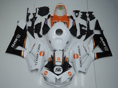Buy 2012-2016 Honda CBR1000RR Motorcycle Fairings - White Orange Glossy Black Konica Minolta 56 Canada