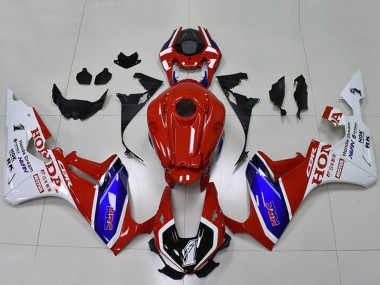 Buy 2017-2023 Honda CBR1000RR Motorcycle Fairing - White Red Blue Black HRC Canada