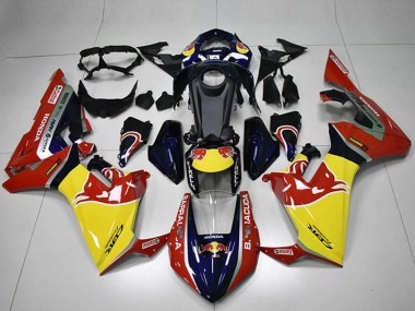 Buy 2017-2023 Honda CBR1000RR Motorcycle Fairings - Blue Yellow Glossy Black Red Bull Canada