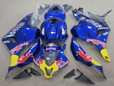 Buy 2009-2012 Honda CBR600RR Motorcycle Fairings - Blue Yellow Red Bull Canada