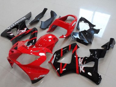 Buy 2000-2001 Honda CBR900RR 929 Motorcycle Fairings - Red Glossy Black Stripe Canada