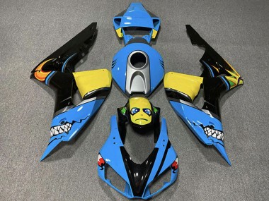 Buy 2006-2007 Honda CBR1000RR Motorcycle Fairings - Light Blue Yellow Silver Glossy Black Shark Canada