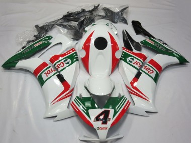 Buy 2012-2016 Honda CBR1000RR Motorcycle Fairings - White Red Green Castrol 4 Canada