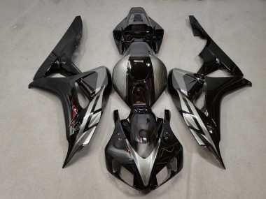 Buy 2006-2007 Honda CBR1000RR Motorcycle Fairings - Silver Glossy Black Canada