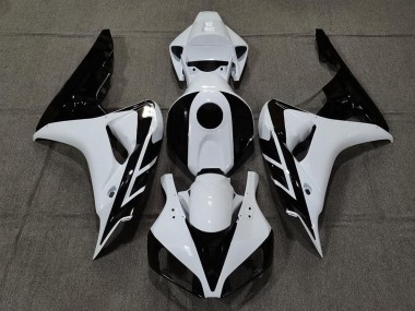 Buy 2006-2007 Honda CBR1000RR Motorcycle Fairing - White Glossy Black Canada