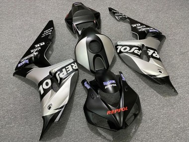 Buy 2006-2007 Honda CBR1000RR Motorcycle Fairings - Silver Matte Black Repsol Canada