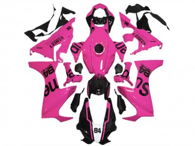 Buy 2017-2023 Honda CBR1000RR Motorcycle Fairings - Pink Glossy Black Street Flava Canada