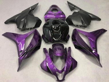 Buy 2009-2012 Honda CBR600RR Motorcycle Fairings - Purple Glossy Black OEM Style Canada