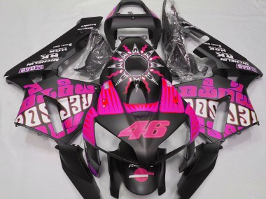Buy 2003-2004 Honda CBR600RR Motorcycle Fairings - Hot Pink Glossy Black Rossi Repsol Canada